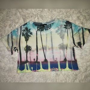 Cali Vibes F21 Crop Top🌴